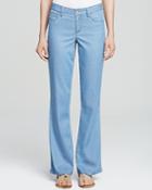 Nydj Wylie Chambray Trousers In Norway