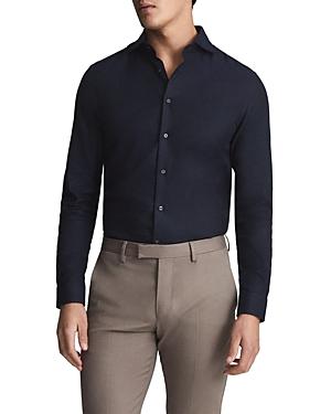 Reiss Belief Long Sleeve Flannel Shirt