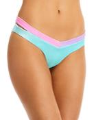 Peixoto Jolie Cutout Color Block Bikini Bottom