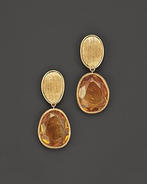 Marco Bicego 18k Yellow Gold Lunaria Citrine Drop Earrings - Bloomingdale's Exclusive