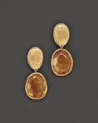 Marco Bicego 18k Yellow Gold Lunaria Citrine Drop Earrings - Bloomingdale's Exclusive