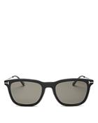 Tom Ford Men's Arnaud Combo Polarized Square Sunglasses, 53mm