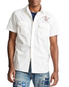 Polo Ralph Lauren Vintage Americana Classic Fit Chambray Short Sleeve Button-down Shirt