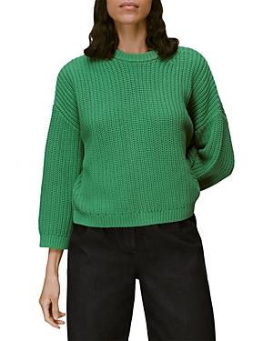 Whistles Pria Chunky Knit Crewneck Sweater