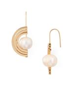 Tory Burch Spinning Mother-of-pearl Earrings