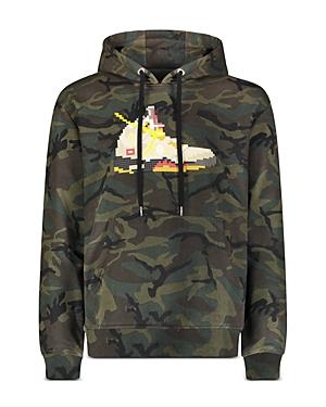 8-bit By Mostly Heard Rarely Seen Camo Sneaker Graphic Hoodie