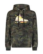 8-bit By Mostly Heard Rarely Seen Camo Sneaker Graphic Hoodie
