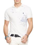 Polo Ralph Lauren Nautical Graphic Slim Fit Polo Shirt
