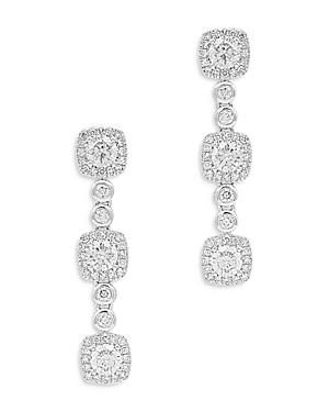 Bloomingdale's Diamond Linear Drop Earrings In 14k White Gold, 2.0 Ct. T.w. - 100% Exclusive