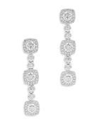 Bloomingdale's Diamond Linear Drop Earrings In 14k White Gold, 2.0 Ct. T.w. - 100% Exclusive