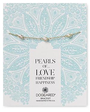 Dogeared Cultured Freshwater Pearl Bracelet