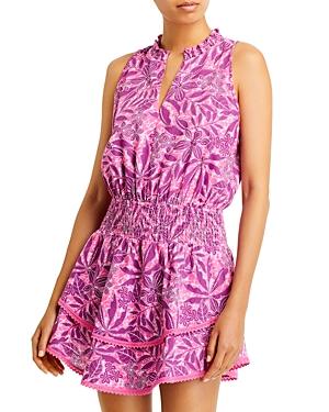 Aqua Sleeveless Smocked Mini Dress - 100% Exclusive