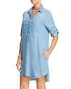 Beachlunchlounge Phoebe Chambray Shirt Dress - 100% Exclusive