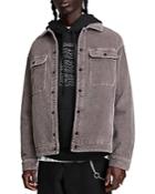 Allsaints Castleford Cotton Blend Corduroy Regular Fit Button Down Shirt