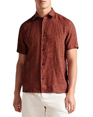 Ted Baker Coral Print Shirt