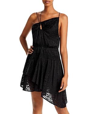 Iro Leodie Asymmetric Burnout Dress