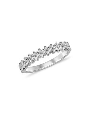 Bloomingdale's Zigzag Diamond Ring In 14k White Gold, 0.3 Ct. T.w. - 100% Exclusive