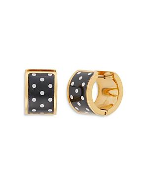 Kate Spade New York Heritage Spade Huggie Hoop Earrings