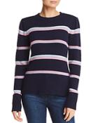 La Vie Rebecca Taylor Multi-stripe Sweater