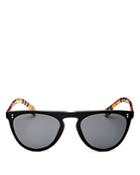 Burberry Vintage Check Flat Top Sunglasses, 60mm