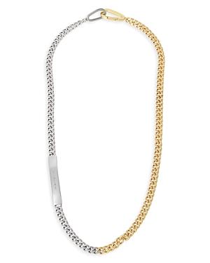 Allsaints Id Carabiner Collar Necklace, 20