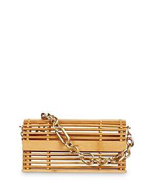 Cult Gaia Sylva Caged Bamboo Shoulder Bag