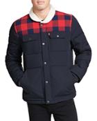 Levi's Arctic Cloth Quilted Woodsman Trucker Jacket With Sherpa Collar