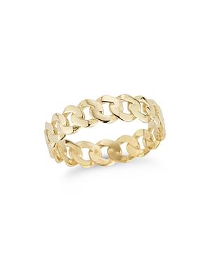 Bloomingdale's Curb Link Band In 14k Yellow Gold - 100% Exclusive