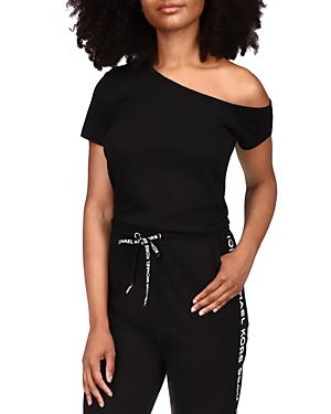 Michael Michael Kors Off-the-shoulder Jumpsuit