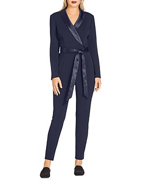 Adrianna Papell Tuxedo Jumpsuit