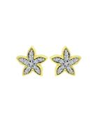 Marc & Marcella X Bloomingdale's Diamond Flower Stud Earrings In Gold Tone Sterling Silver, 0.11 Ct. T.w. - 100% Exclusive