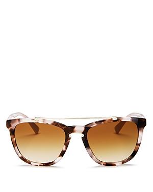 Valentino Women's Brow Bar Square Sunglasses, 54mm