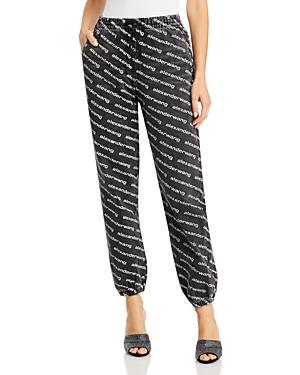 Alexanderwang.t Logo Jogger Pants