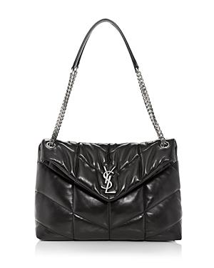 Saint Laurent Puffer Medium Quilted Leather Shoulder Bag