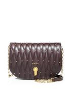 Bally Clayn Quilted Leather Mini Crossbody