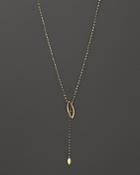Lana Jewelry 14k Yellow Gold Marquis Lariat Necklace, 20