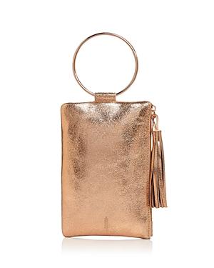 Thacker Nolita Metallic Leather Clutch