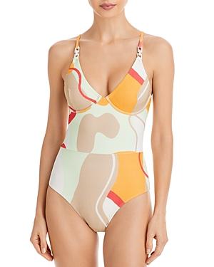 Revel Rey Inez Underwire One Piece Swimsuit