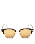 Dior Homme Diortensity Mirrored Square Sunglasses, 48mm