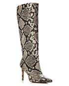 Kenneth Cole Women's Riley Snake-print Tall Boots