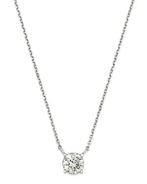 Bloomingdale's Diamond Solitaire Pendant Necklace In 14k White Gold, 0.70 Ct. T.w. - 100% Exclusive