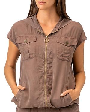 Xcvi Sander Hooded Utility Vest