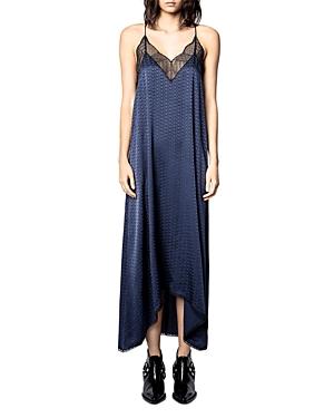 Zadig & Voltaire Risty Jacquard Slip Dress