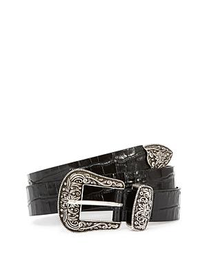 The Kooples Women's Low Waist Western Belt
