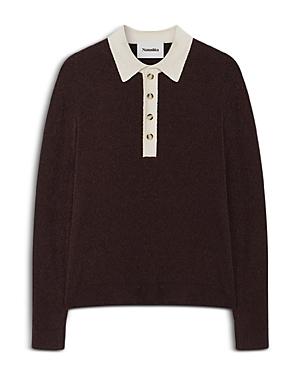 Nanushka Dante Long Sleeve Polo