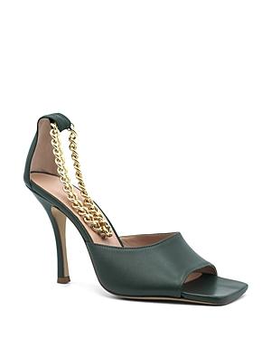 Ilio Smeraldo Women's Chain High Heel Sandals