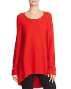 Eileen Fisher Petites High/low Tunic Top