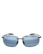 Maui Jim Unisex Breakwall Polarized Rectangle Sunglasses, 63mm