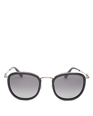 Moncler Men's Polarized Round Sunglasses, 52mm