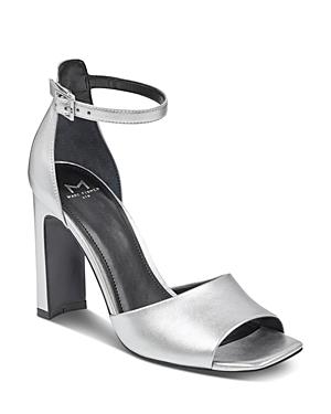 Marc Fisher Ltd. Women's Harlin Leather High Heel Ankle Strap Sandals